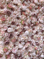 Pink Blush Flower Wall with Stand - Starlight Flower Walls