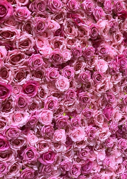 Hot Pink Flower Wall - Starlight Flower Walls