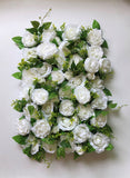 Ivory Foliage Flower Wall - Starlight Flower Walls