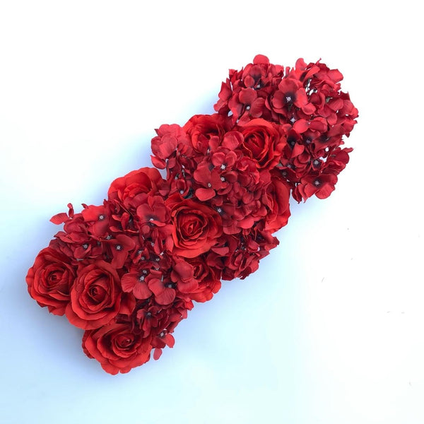 Red Floral Runner - Starlight Flower Walls