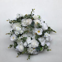 Ivory Foliage Floral Wreath - Starlight Flower Walls