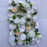 Ivory, Yellow Foliage Flower Wall - Starlight Flower Walls