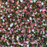 Blush Pinks and Green Foliage Flower Wall - Starlight Flower Walls