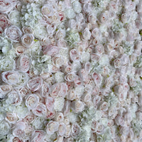 Pretty Pink and Ivory Flower Wall - Starlight Flower Walls