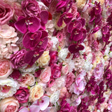 Pretty Pink Flower Wall - Starlight Flower Walls