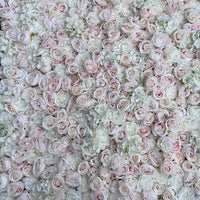 Pretty Pink and Ivory Flower Wall - Starlight Flower Walls